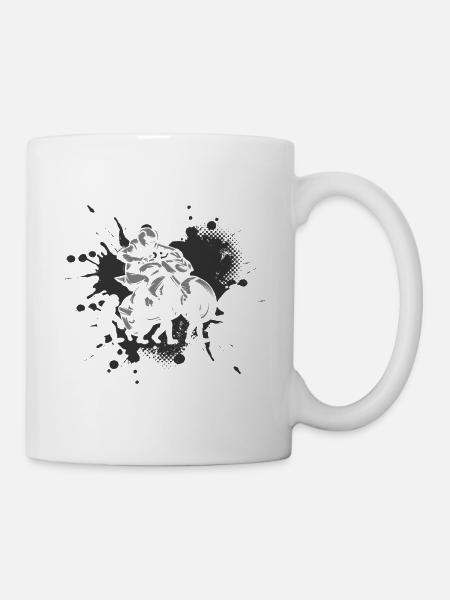 Motorcycle Superbike Biker Gift · Evolution - Mug - white