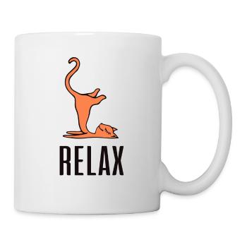 Relax Cat - Mug - white - Right