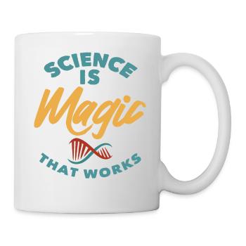 Science - La science est une magie qui fonctionne - Mug blanc - blanc - Droite