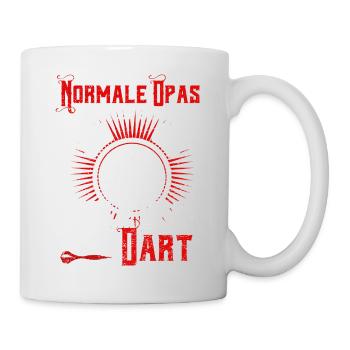Dart Opa - Tasse - Weiß - Rechts