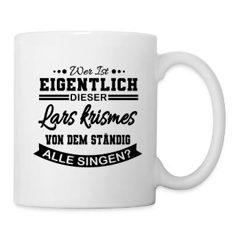 Lars Last Christmas - Tasse - Weiß - Rechts