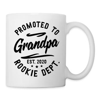 Promoted To Grandpa - Tasse - Weiß - Rechts