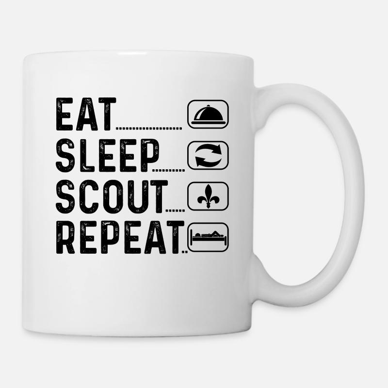 Pfadfinder Geschenk Scout - Tasse - Weiß
