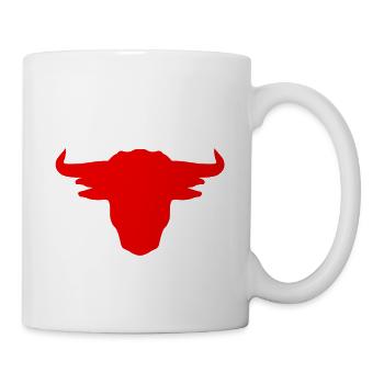 Bull spain torero bullfight cattle - Mug - white - Right
