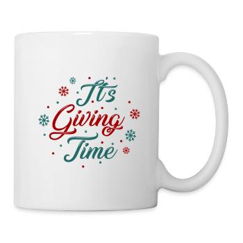 It's time to give - Mug - white - Right