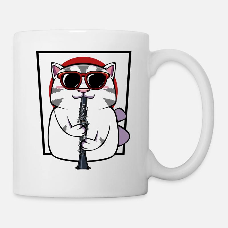 Oboe - Tasse - Weiß