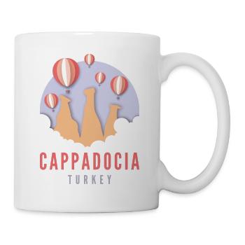Kappadokien - Göreme, Türkei - Tasse - Weiß - Rechts