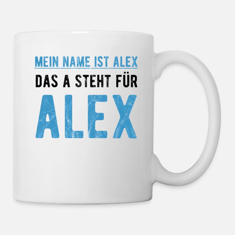 Alex - Tasse - Weiß