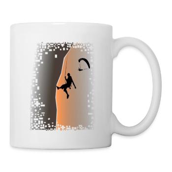 Gifts climbing bouldern - rock climbing Klettern - Mug - white - Right
