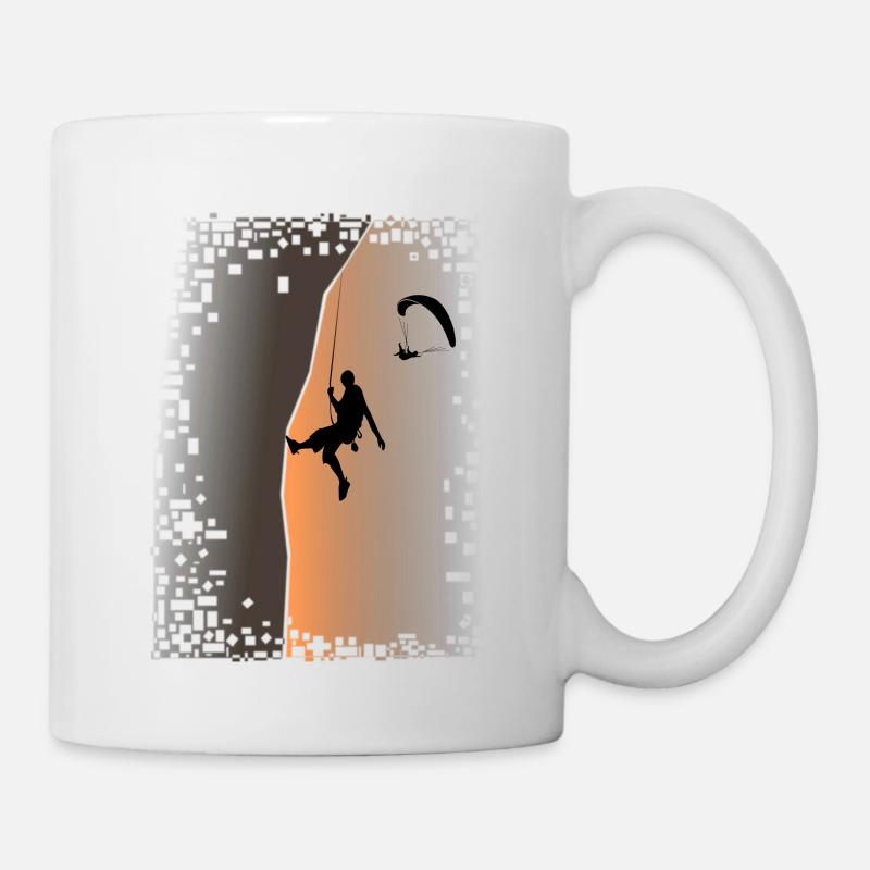 Gifts climbing bouldern - rock climbing Klettern - Mug - white