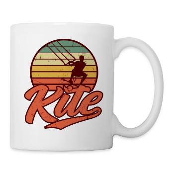 Kitesurfing Kite Kitesurfing - Mug - white - Right