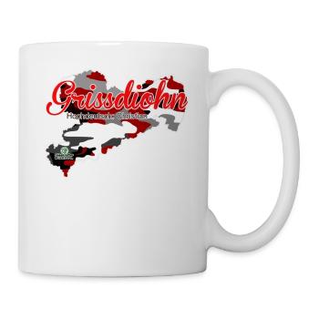 Grissdiohn - Christian - Säggsch - Tasse - Weiß - Rechts