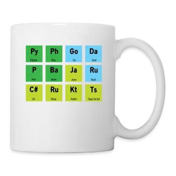 Computer Entwickler Coden - Tasse - Weiß - Rechts