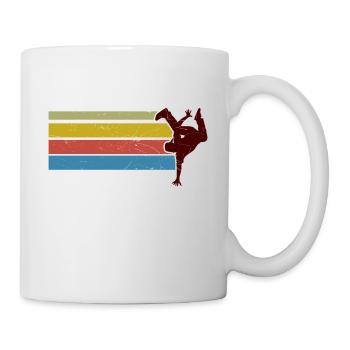 break dancing - Mug - white - Right