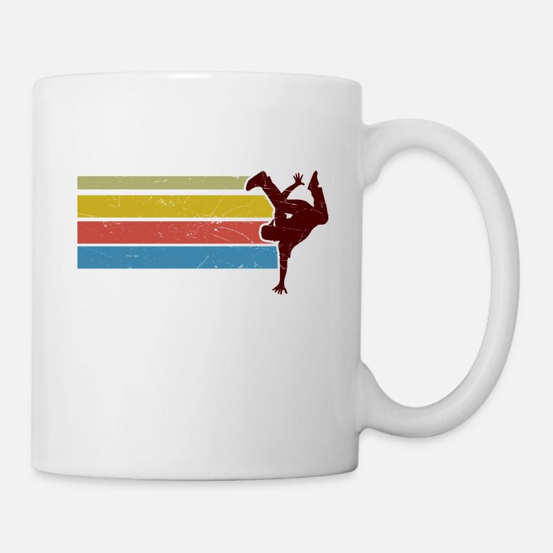 Breakdance - Tasse - Weiß