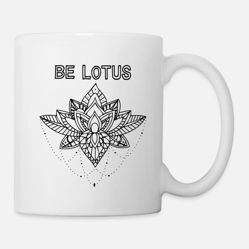 Be Lotus - Tasse - Weiß