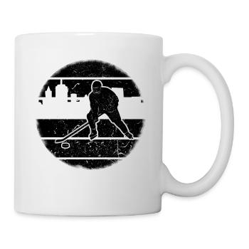 Eishockey - Tasse - Weiß - Rechts