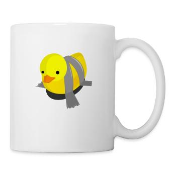 Duck duct tape artisan funny - Mug - white - Right