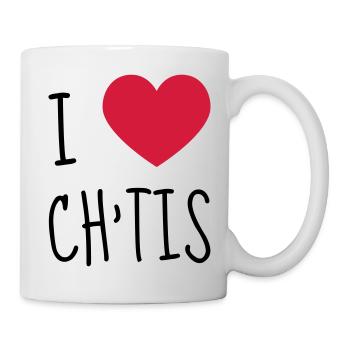 Ch'ti / Nord / Chti / Ch'ti mi / Nordiste - Tasse - Weiß - Rechts