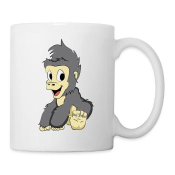 Baby gorilla - Mug - white - Right