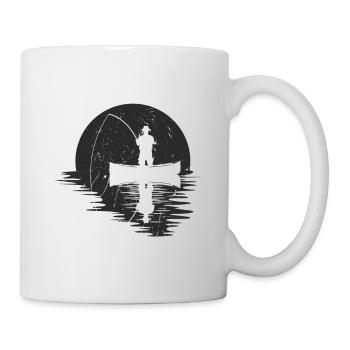 Pêcheur de pleine lune - Mug blanc - blanc - Droite