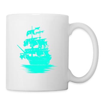 Bateau voilier marine Marine Fantasy Maritim Jolle - Mug blanc - blanc - Droite