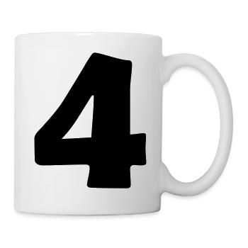 4 - Tasse - Weiß - Rechts