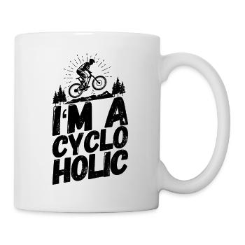 Cycling Cycling Cyclist Funny saying - Mug - white - Right