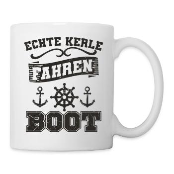 Boot Spruch - Tasse - Weiß - Rechts