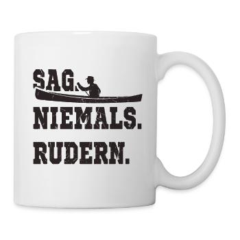 Kanu fahren - Tasse - Weiß - Rechts