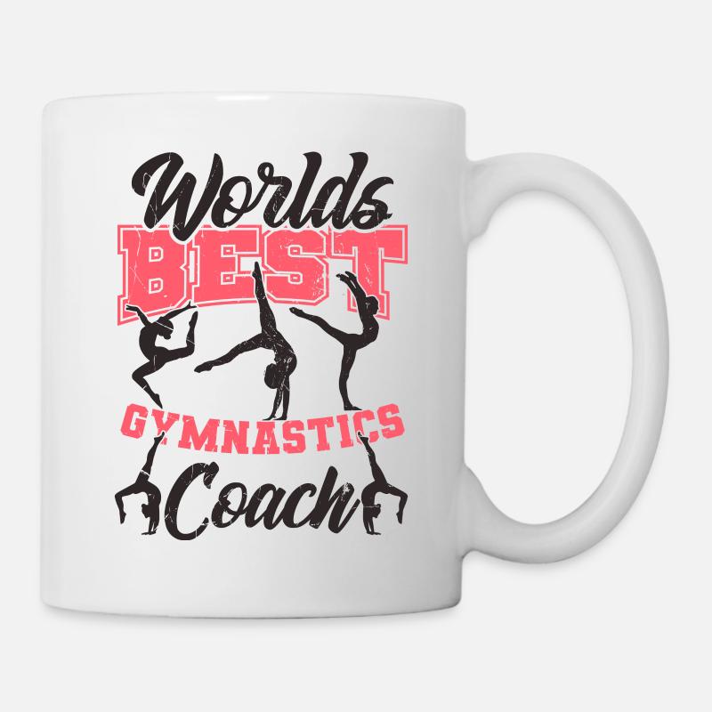 Turnen Trainer - Tasse - Weiß