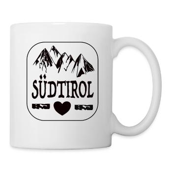 Südtirol - Tasse - Weiß - Rechts