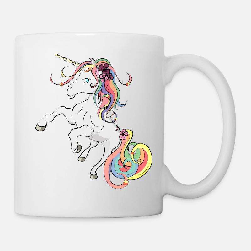 Einhorn - unicorn - Tasse - Weiß