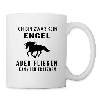 Reiterin - Tasse - Weiß - Rechts