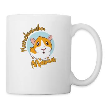 Meerschweinchen Mama - Tasse - Weiß - Rechts