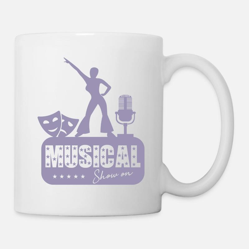 Danse de comédie musicale - Mug blanc - blanc