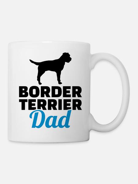 Border Terrier - Tasse - Weiß