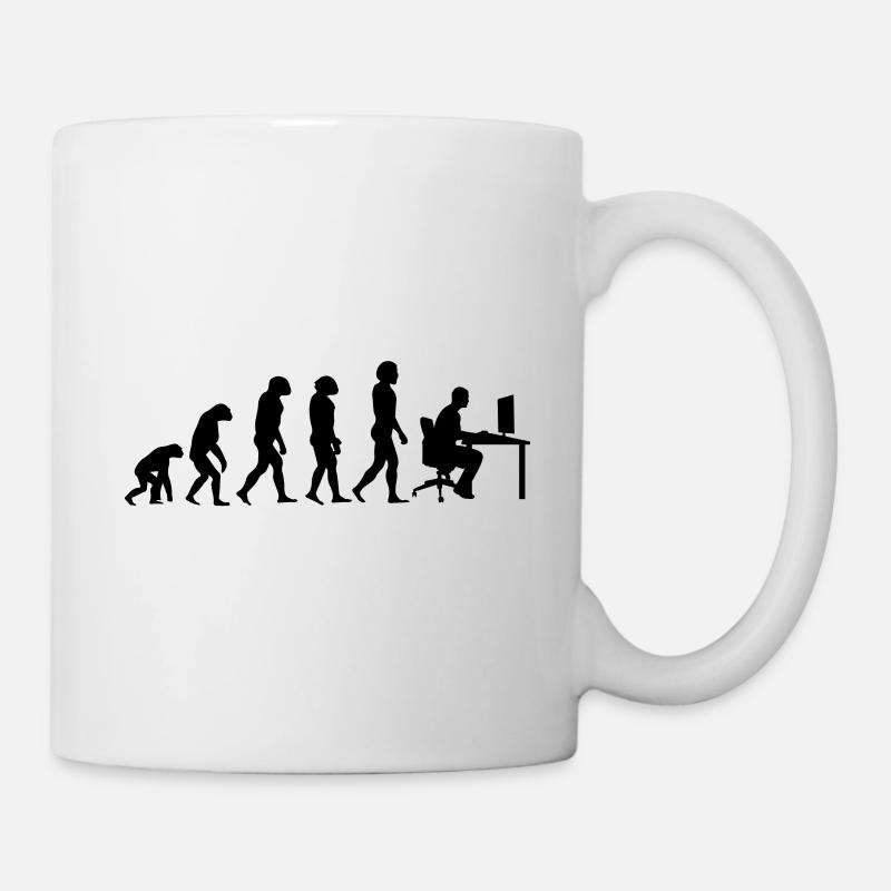 Evolution des joueurs - Mug blanc - blanc