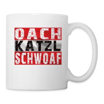 Oachkatzlschwoaf Austrian Gift - Mug - white - Right