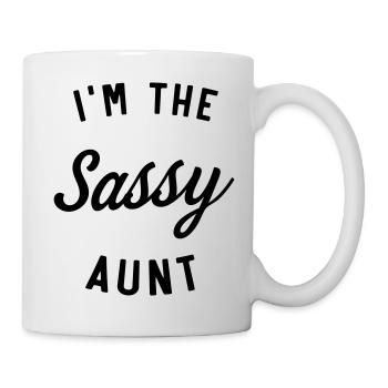 I'm The Sassy Aunt - Mug - white - Right