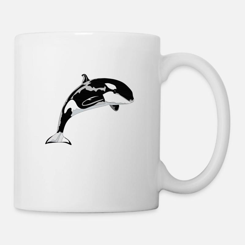 Orca Wal - Tasse - Weiß