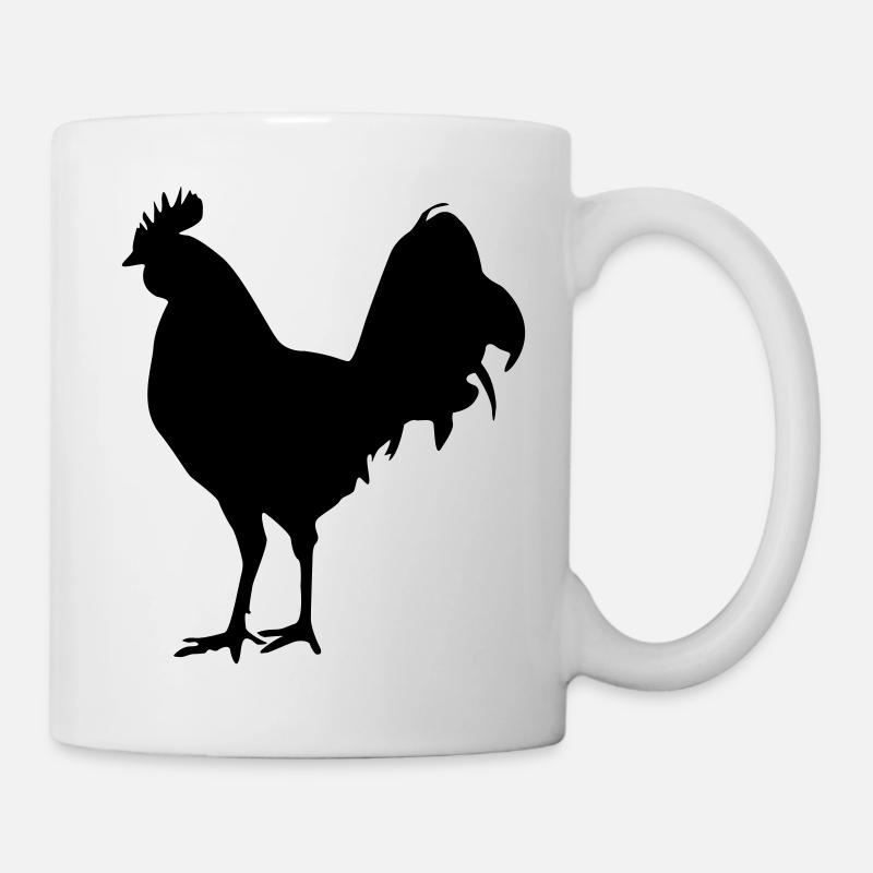 hahn - Tasse - Weiß