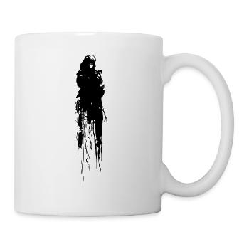Demon Zombie Death death devil Satan Devil Lucifer - Mug - white - Right