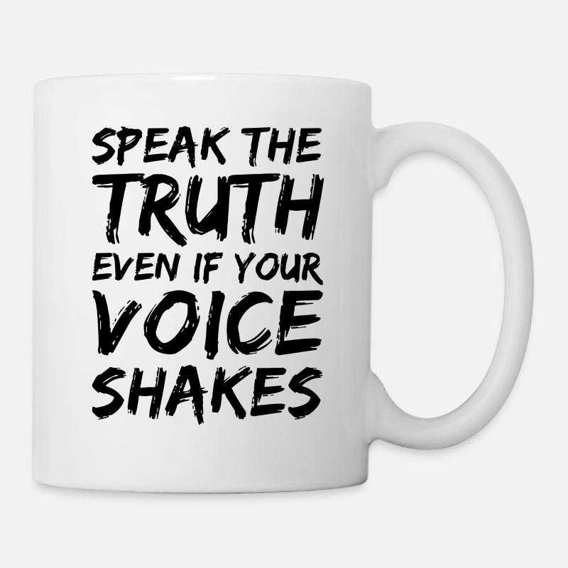 Anarchist Anarchism Anarchy Truth Black - Mug blanc - blanc