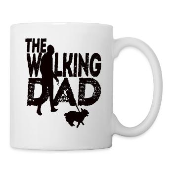 Hunde Papa - Tasse - Weiß - Rechts