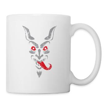 Krampus face - Mug - white - Right