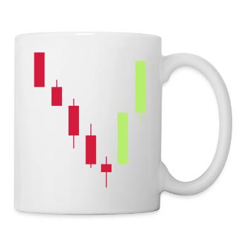 trading - Tasse - Weiß - Rechts