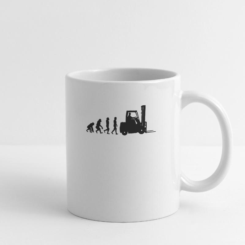 Evolution Staplerfahrer Tasse