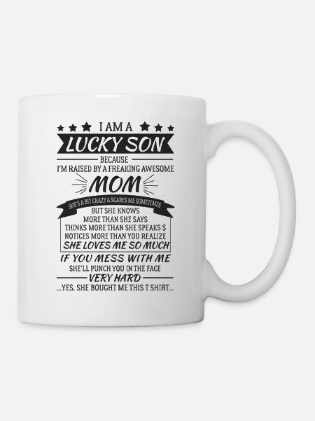 Sohn Einer Tollen Mutter - Tasse - Weiß