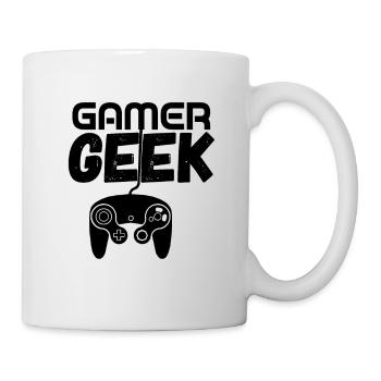 Geek gamer - Mug blanc - blanc - Droite